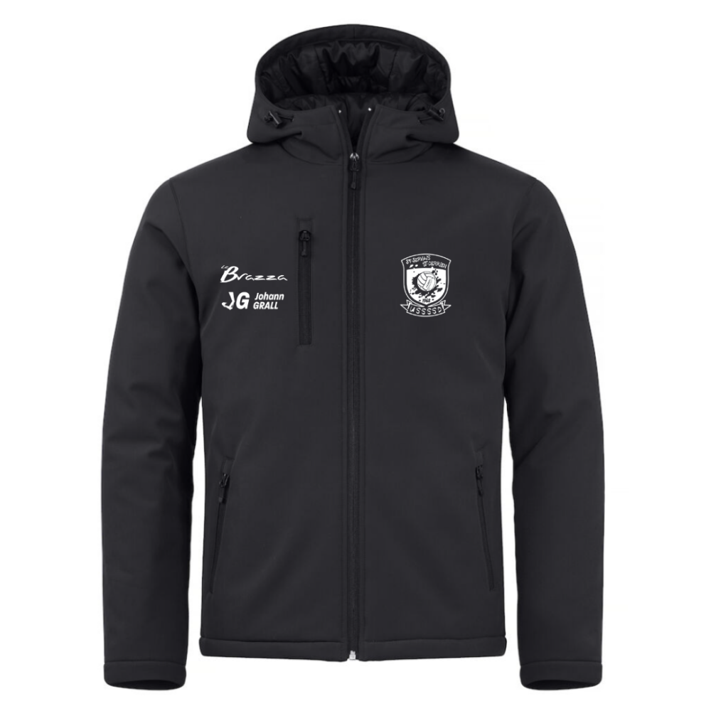 USSSSD - VESTE SOFTSHELL NOIRE