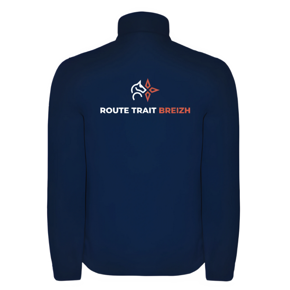 TRAIT BREIZH - SOFTSHELL MARINE HOMME/ENFANT – Image 2