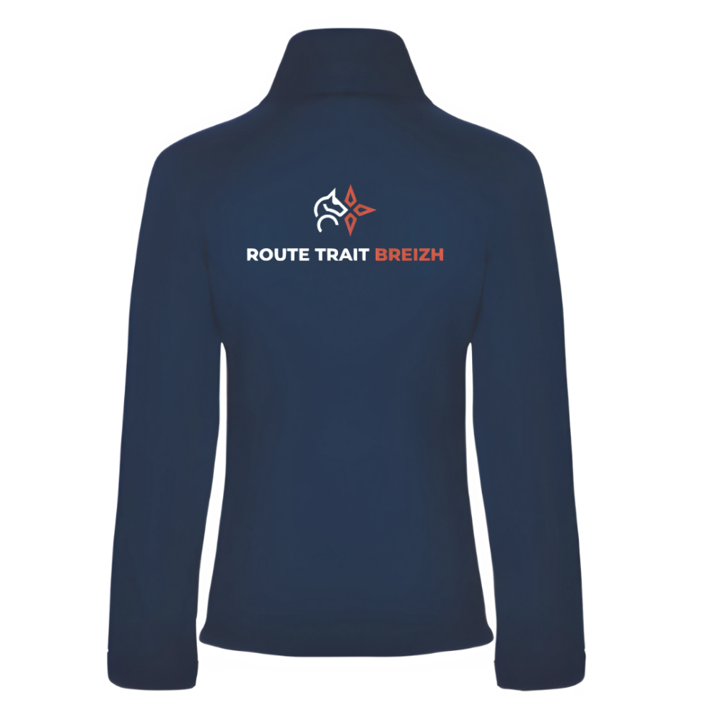 TRAIT BREIZH - SOFTSHELL MARINE FEMME – Image 2